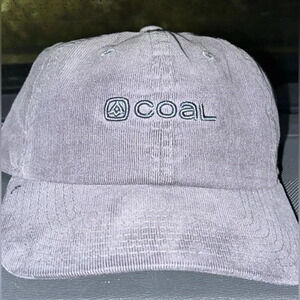 NWT Coal Headwear The Encore Slate SnapBack Cotton Low Profile Cap Hat OSFM